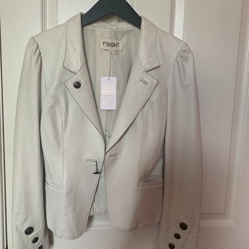Leather jacket